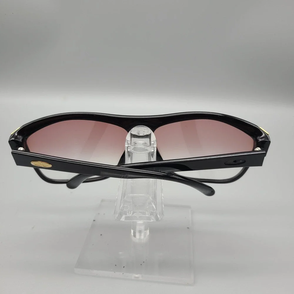 Vintage Christian Dior Sunglasses 2436A 20 Black Gold Gradient Frame Only